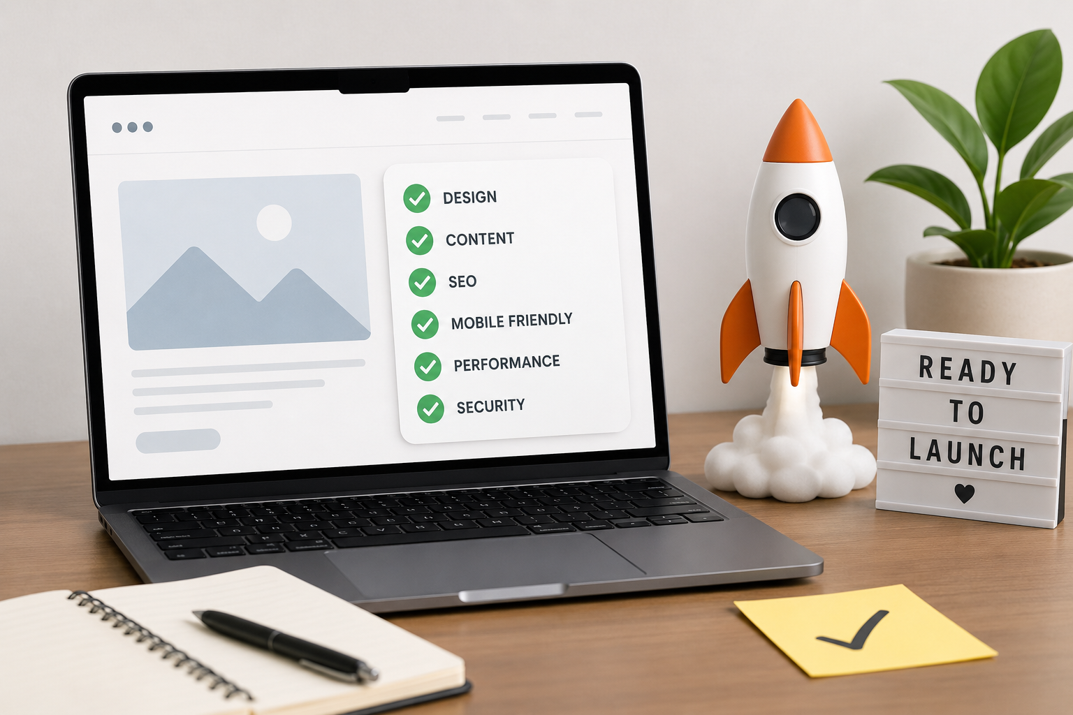 website checklist